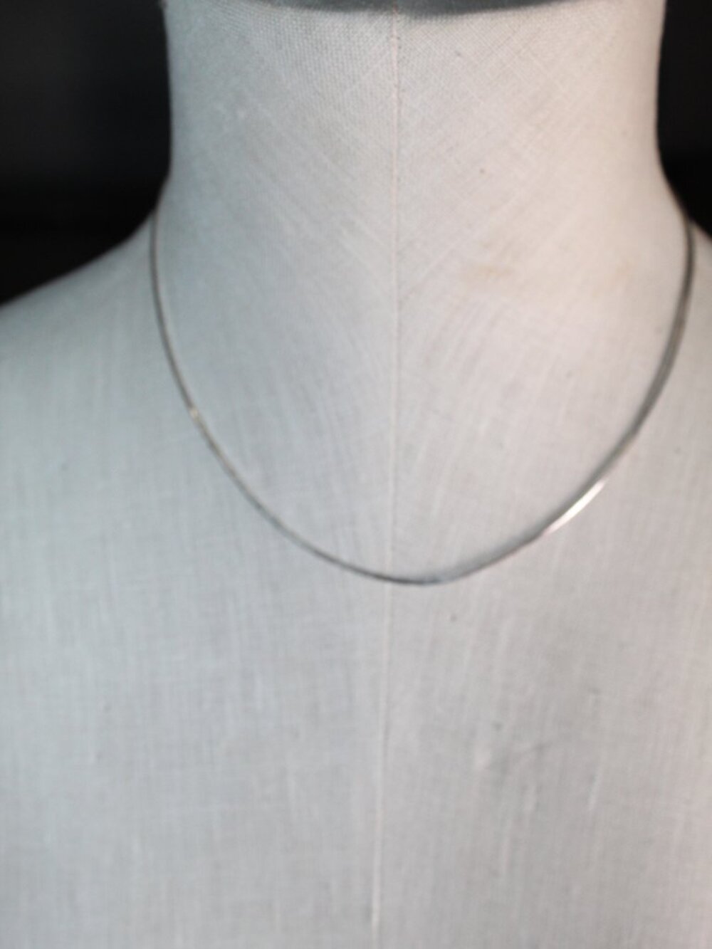 Italian 925 Sterling Silver 18" Large Snake Chain Necklace